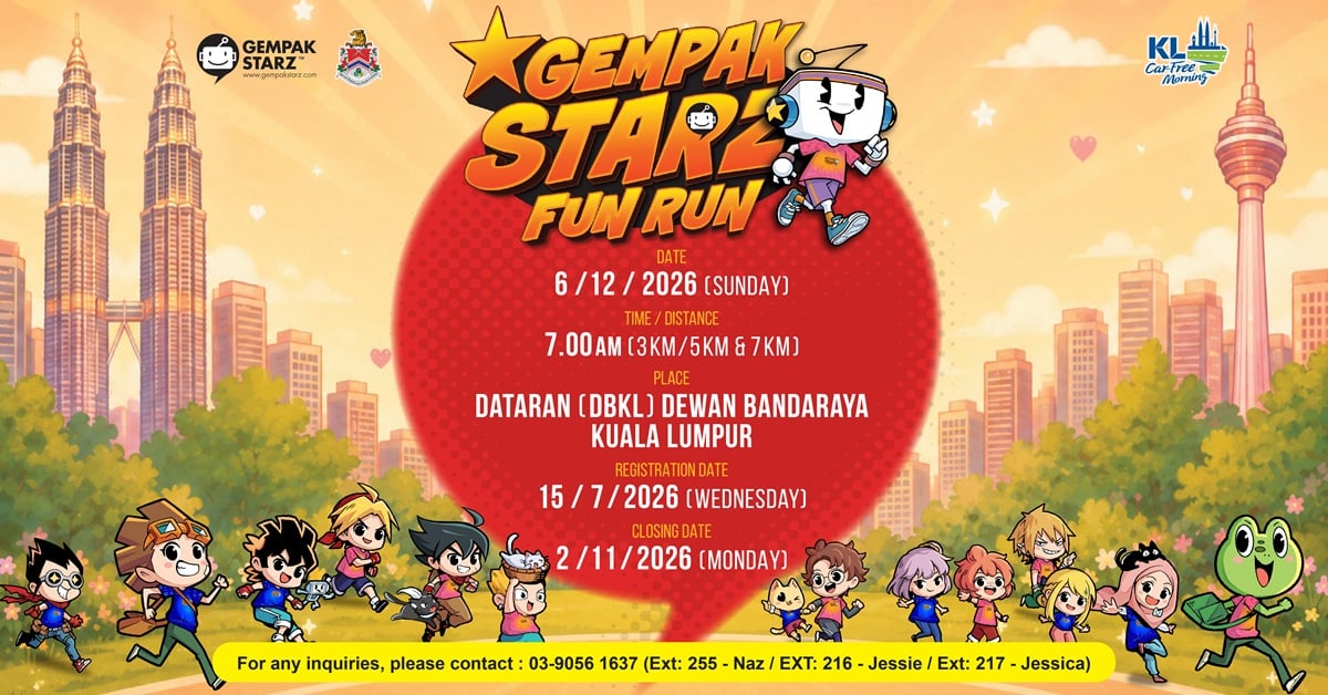 Gempak Starz Fun Run 2026