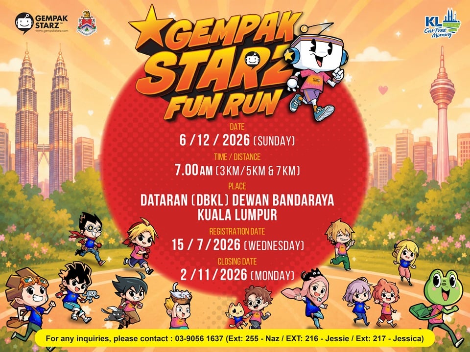 Gempak Starz Fun Run 2026